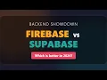 Supabase vs Firebase Which Backend Service is Right for You 2026 Comparison