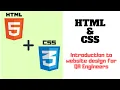 Introduction to website design for QA Engineers HTML CSS Test Automation