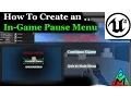 Unreal Engine 4 Tutorial Easy In-game Pause Menu