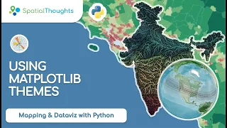 Using Matplotlib Themes and Custom Fonts - Mapping and Data Visualization with Python Updated