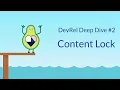 DevRel Deep Dive Content Lock