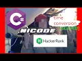 Hacker Rank C Challenge Time Conversion