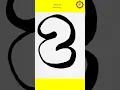 HOW TO DRAW 2 IN BUBBLE NUMBERS