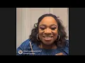 Kierra Sheard-Kelly GRWM chitchat ig live