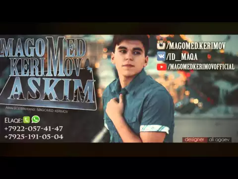 Download MP3 Magomed Kerimov-Askim 2016 / Yep Yeni xit