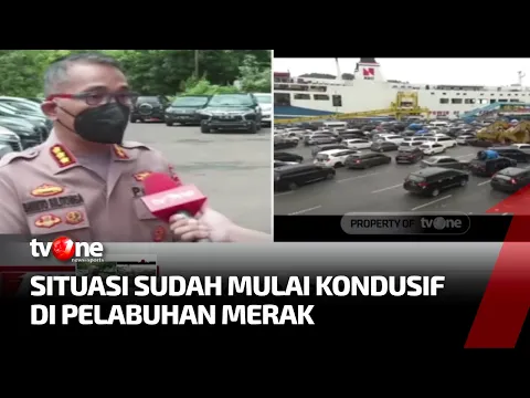 Sempat Padat, Antrean Pemudik di Pelabuhan Merak Banten Sudah Terurai