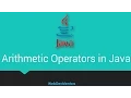 19 Arithmetic Operations with Arithmetic Operators in Java
