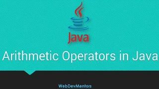 19 Arithmetic Operations with Arithmetic Operators in Java