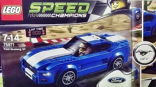 레고 75871 조립 리뷰-스피드 챔피언 포드 머스탱 GT 무스탕 포니카 자동차 LEGO Speed Champions Ford Mustang GT