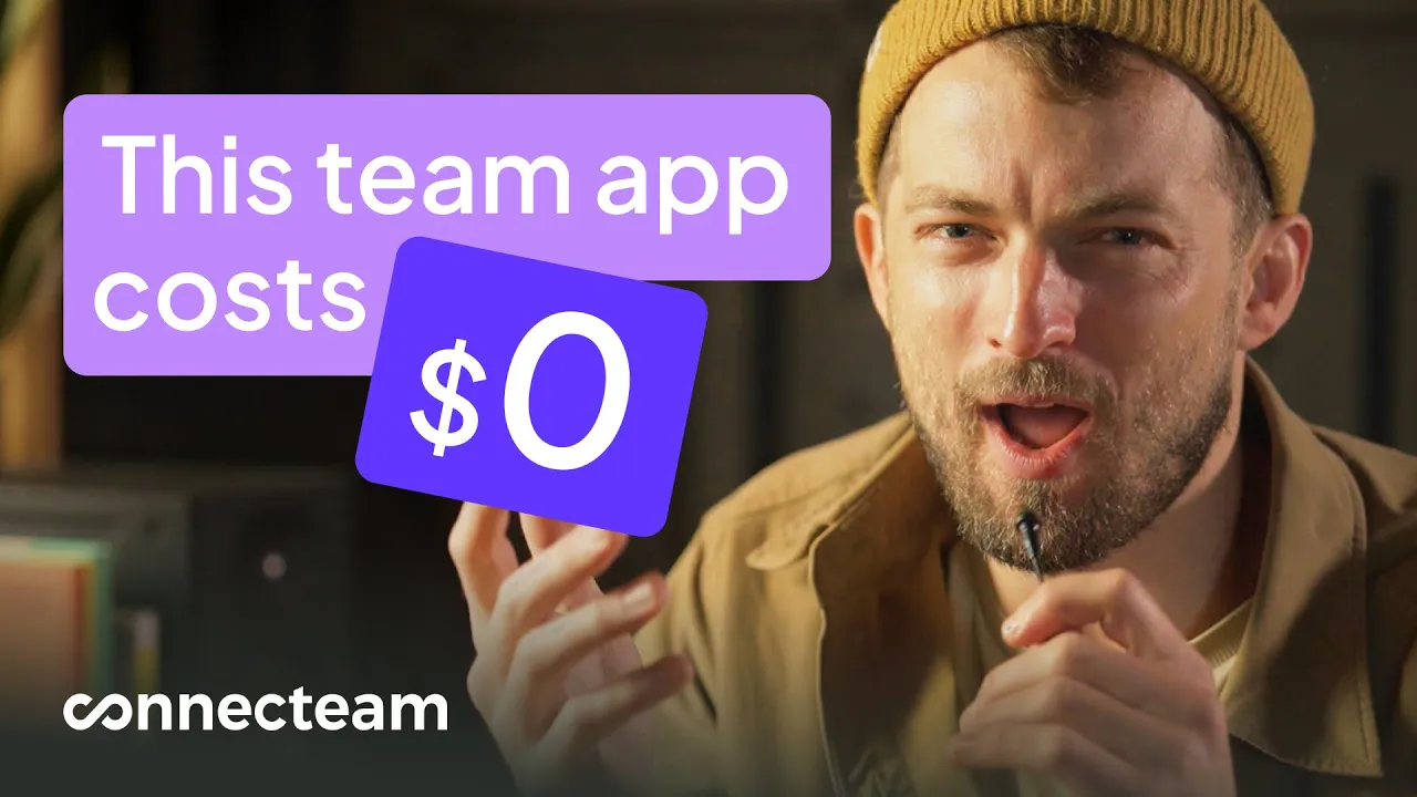 Connecteam — Connecteam — Free Team Management Software for Small Businesses (YouTube video ad)
