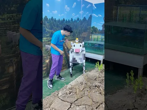 GERÇEK MİNECRAFT DÜNYASI YAPTIM!