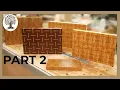 How to make a Basket Weave Patterned End Grain Cutting Board