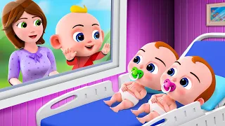 Newborn Baby Song | Oh No, Baby Got Sick! | Funny Nursery Rhymes & More Kids Songs by Little PIB