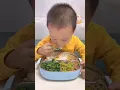 Download Lagu Baby eating rice with meat #shorts #babyeating #eatingrice