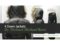 4 Down Jackets By Michael Michael Kors Amazon Fashion 2017 Collection