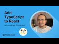Add TypeScript to React in Less Than 5 Minutes