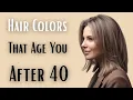5 Hair Colors That Age You After 40 - And 3 That Make You Look Younger