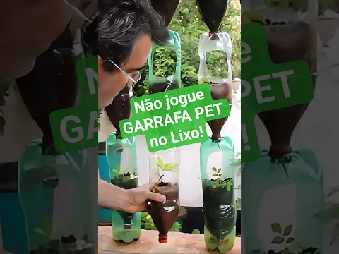 PARE de JOGAR garrafas PET fora agora! 🌿♻️