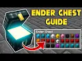 How to ORGANIZE Your ENDER CHEST In Minecraft