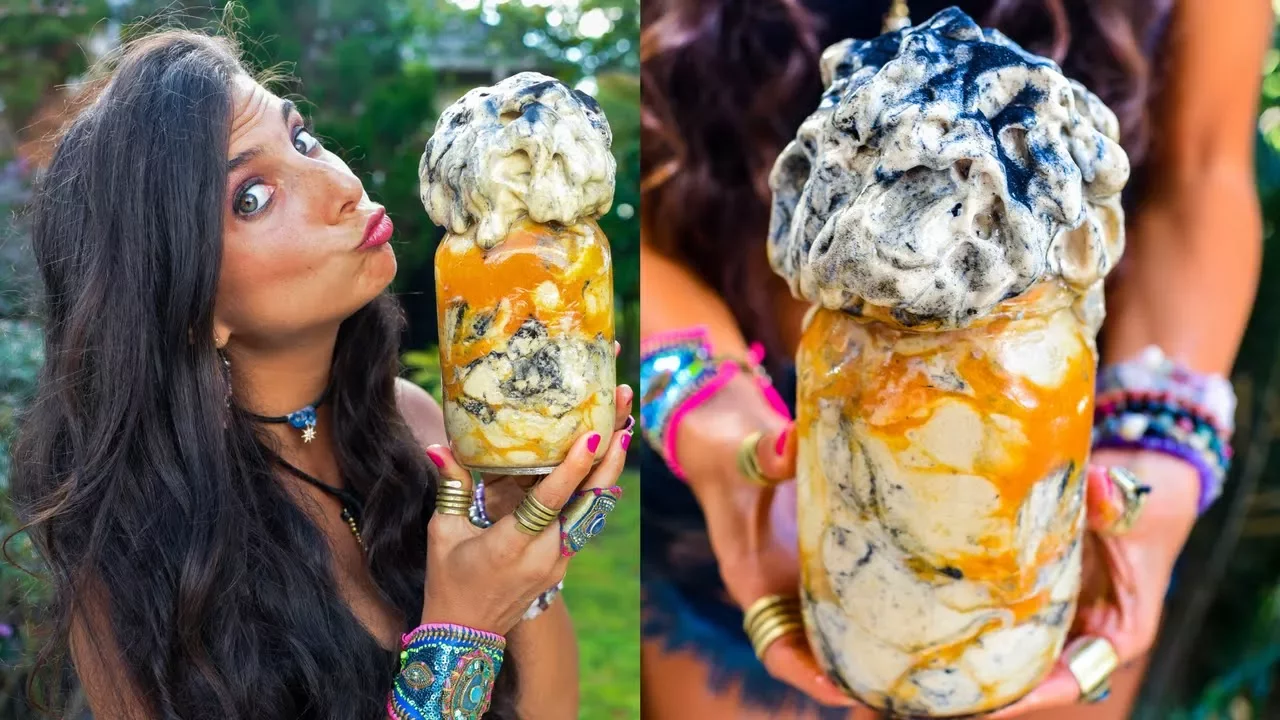 Halloween Ice-SCREAM! Raw Vegan Recipe! 