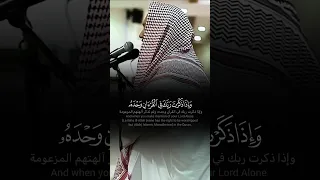   و إ ذ ا ق ر أ ت  ال ق ر آن    ترتيل خاشع للشيخ يوسف العيدروس من سورة الإسراء   دندنها