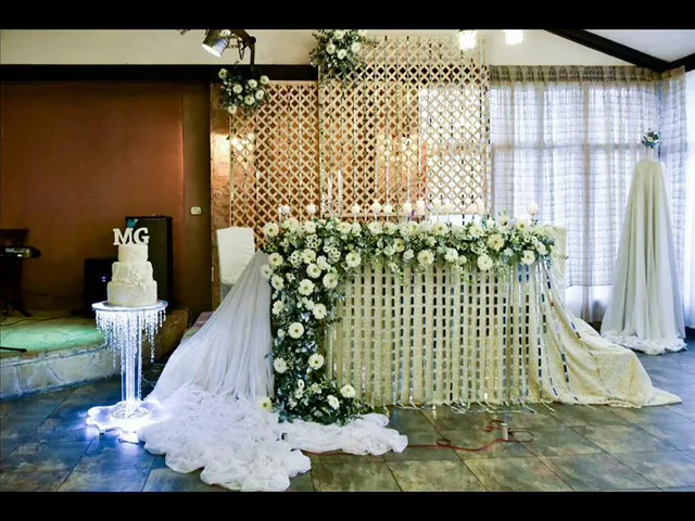 ხელის მოწერის ცერემონია/საქორწილო დიზაინი