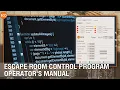 Escape room control program Operator s Manual