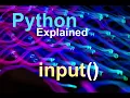 How to get Users input in Python