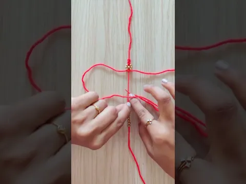 Easy DIY Rakhi at Home 😍 | Handmade Rakhi Making | Raksha Bandhan DIY