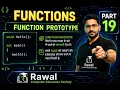 Functions in C Function Prototype Explained Practically Part 19