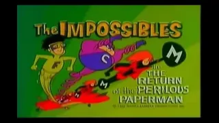 Os impossiveis desenho A volta do perigoso boneco de papel lembrando os desenhos so na KE TV