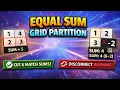 Mar 26 2026 - Leetcode Problem Equal Sum Grid Partition II