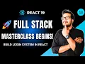 How to Build Login Flow in React Switch Login Register Screens React 19 - Ep 13