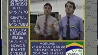 NACIONAL TV NO AR BOB GALEBE 12 07 1993