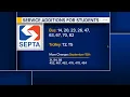 SEPTA bus routes trolley lines for students now restored after city funding
