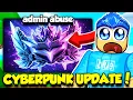 Lagu CYBERPUNK UPDATE AND ADMIN ABUSE IN TAP SIMULATOR LIVE!!