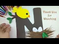 Paper Craft Letter N DIY Easy