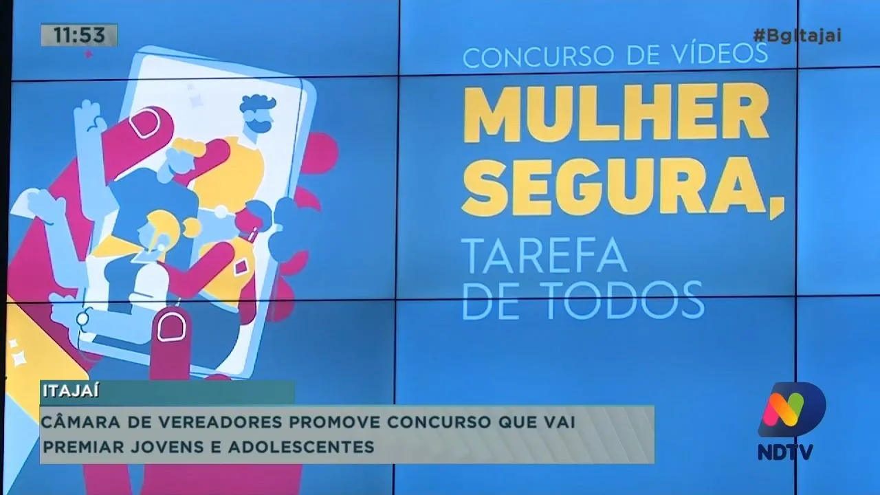Câmara de Vereadores de Itajaí promove concurso que vai premiar jovens e adolescentes