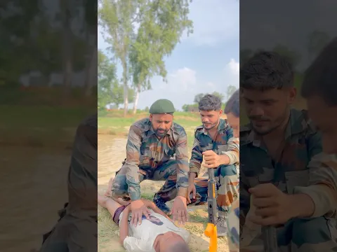 नदी में दो डूबा युवक फौजी ने बचायी जान 😭🙏#youtubeshorts #shortsfeed #foryou #explore #motivation
