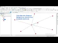 How to calculate the distance between a starting point and a set of target points in ArcGIS