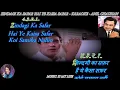 Zindagi Ka Safar Hai Ye Kaisa Safar - Karaoke with Scrolling Lyrics Eng. & हिंदी