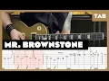 Guns N’ Roses - Mr. Brownstone - Guitar Tab | Lesson | Cover | Tutorial
