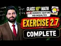 Class 10th Math New Book Ch 2 Exercise 2 7 Complete-10 Class Maths E X 2 7 Complete-E X 2 7 Class 10
