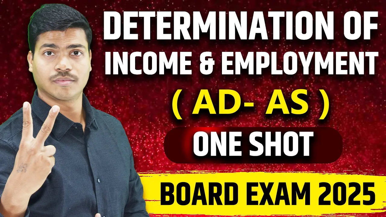AD-AS | ONE SHOT REVISION | CLASS 12 MACRO ECONOMICS BOARD EXAM 2025. DONT MISS