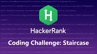 HackerRank Staircase