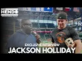 Jackson Holliday builds the perfect baseball player talks Holliday baseball legacy Troy tulo