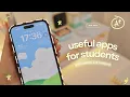 7 FREE aesthetic functional apps for STUDENTS ios and android back to school teal days