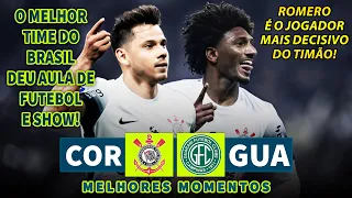 ROMERO É O SALVADOR DO TIMÃO | Corinthians x Guarani | Melhores Momentos (COMPLETO) | Paulistão 2025