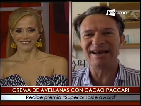 Crema de avellanas con Cacao Paccari recibe premio Superior Taste Award
