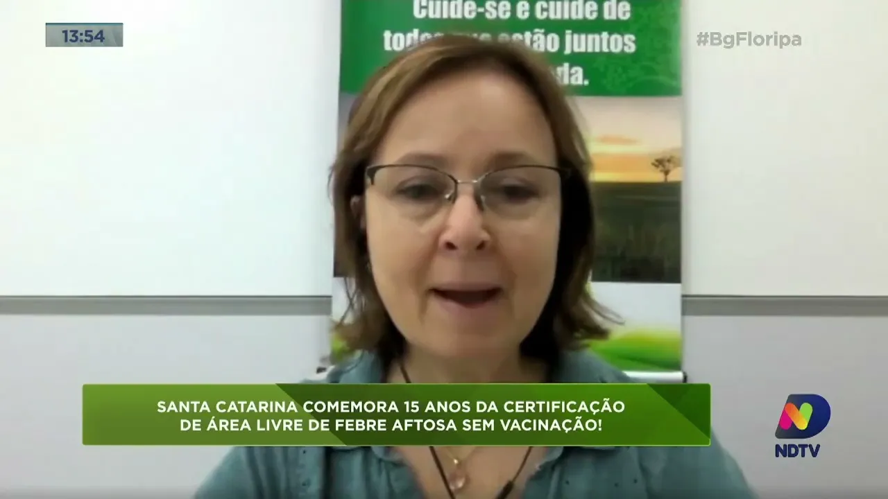SC comemora 15 anos da certificação de área livre de febre aftosa sem vacinação